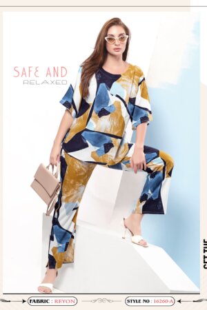 My Fashion Road Pinklabel Women Cotton Printed Coord Set – N08 | Buy 1 get 1