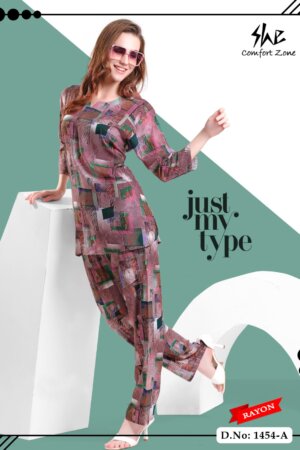 My Fashion Road Pinklabel Women Cotton Printed Coord Set – N12 | Buy 1 get 1