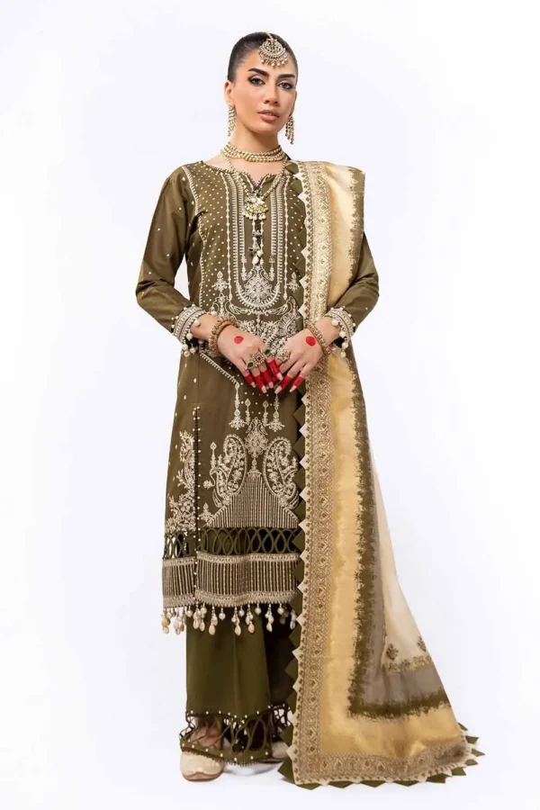 My Fashion Road Gul Ahmed Festive Unstitched Collection 2024  | FE-42044