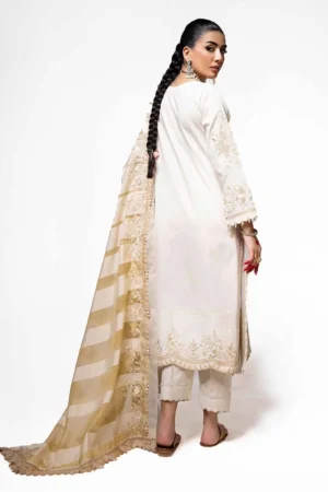 My Fashion Road Gul Ahmed Festive Unstitched Collection 2024  | FE-42067