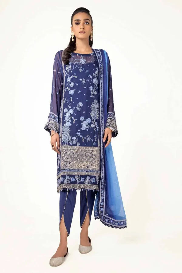 My Fashion Road Gul Ahmed Festive Unstitched Collection 2024  | FE-42072