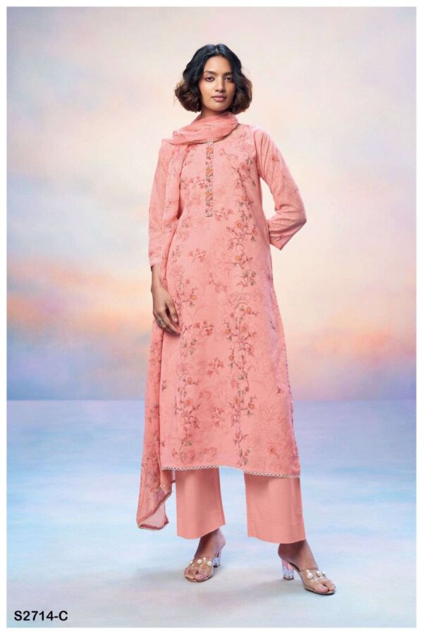 My Fashion Road Ganga Fashion Dhitya Wholesale Distributers Of Fancy Ladies Suit | S2714 – C
