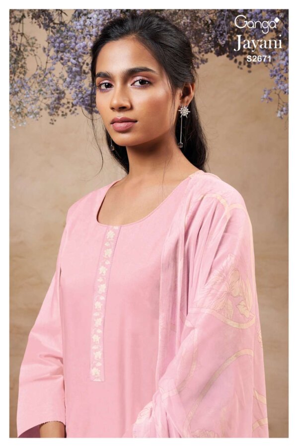 My Fashion Road Ganga Fashion Jayani Fancy Cotton Suit | S2671 – B