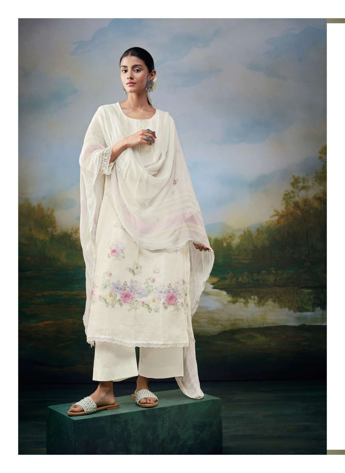 My Fashion Road Ganga Fashion Kanishka Fancy Ladies Wear Branded Suit | C1954 My Fashion Road Ganga Fashion Kanishka Fancy Ladies Wear Branded Suit | C1954