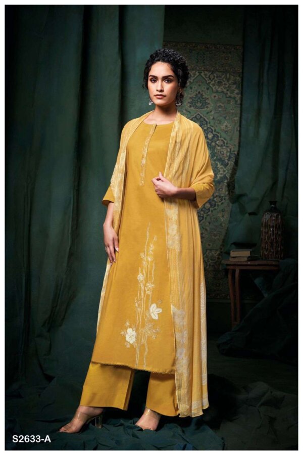 My Fashion Road Ganga Fashion Riana Exclusive Cotton Ladies Suit | S2633 – A