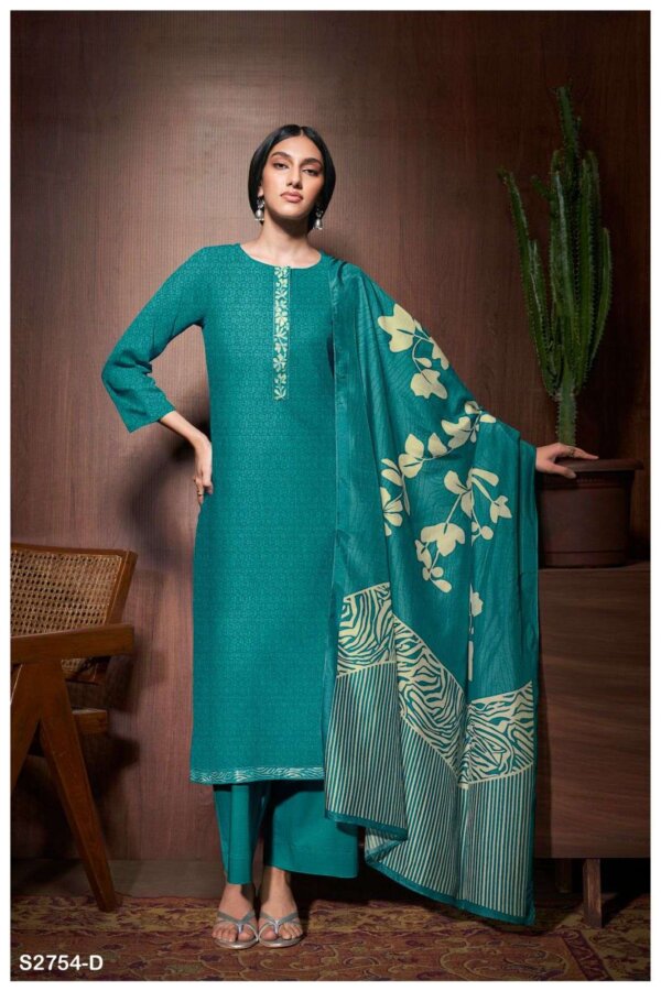 My Fashion Road Ganga Fashion Tinley Exclusive Ladies Branded Suit | S2754 – D