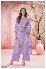 My Fashion Road Ganga Fashion Ubika Designer Linen Suit | S2778 – A