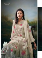 My Fashion Road Ganga Harlett Exclusive Designs Linen Dress | C1809 My Fashion Road Ganga Harlett Exclusive Designs Linen Dress | C1809