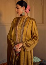 My Fashion Road Varsha Emerald Exclusive Designer Satin Suit | ER – 03