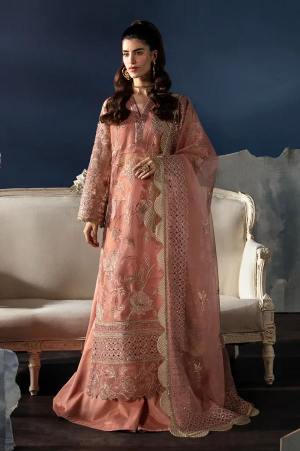 My Fashion Road La Fuchsia Festive Unstitched Collection 2024 by Afrozeh | Elea