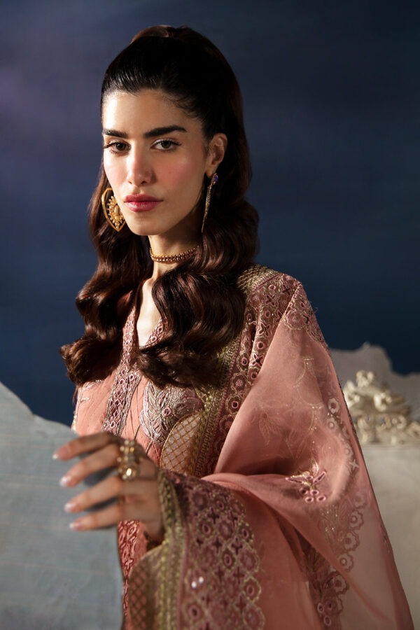 My Fashion Road La Fuchsia Festive Unstitched Collection 2024 by Afrozeh | Elea