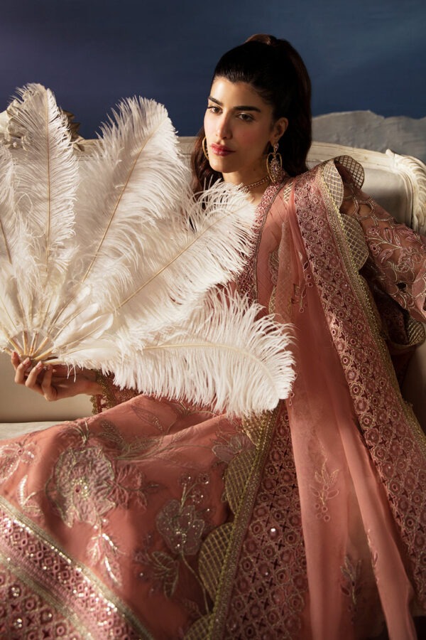 My Fashion Road La Fuchsia Festive Unstitched Collection 2024 by Afrozeh | Elea