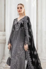 My Fashion Road MARIA.B Chiffons Unstitched Collection 2024 | MPC-24-101