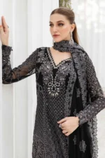 My Fashion Road MARIA.B Chiffons Unstitched Collection 2024 | MPC-24-101