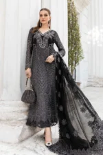My Fashion Road MARIA.B Chiffons Unstitched Collection 2024 | MPC-24-101
