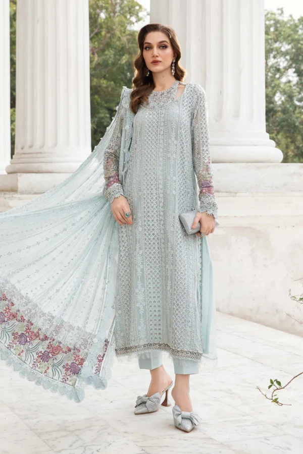 My Fashion Road MARIA.B Chiffons Unstitched Collection 2024 | MPC-24-103
