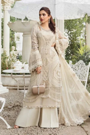 My Fashion Road MARIA.B Chiffons Unstitched Collection 2024 | MPC-24-104