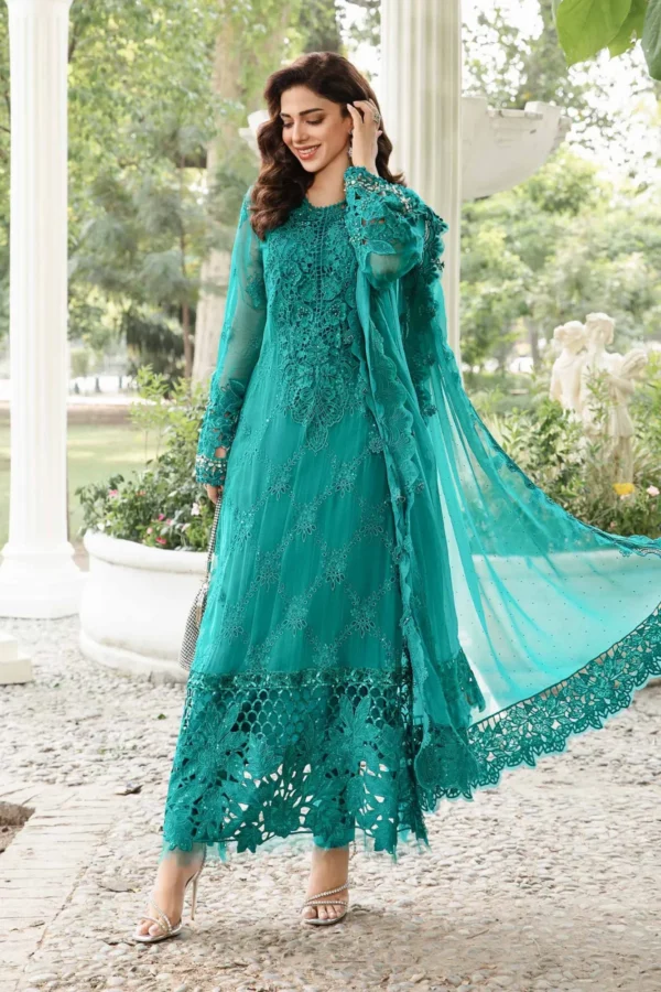 My Fashion Road MARIA.B Chiffons Unstitched Collection 2024 | MPC-24-105