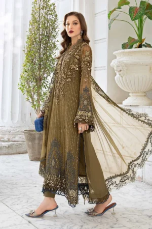 My Fashion Road MARIA.B Chiffons Unstitched Collection 2024 | MPC-24-108