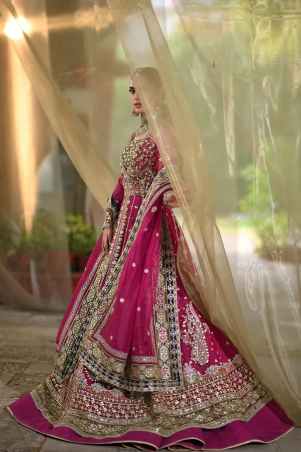 My Fashion Road Qalamkar Wedding Formals | Bridal Collection 2024 | RF-04