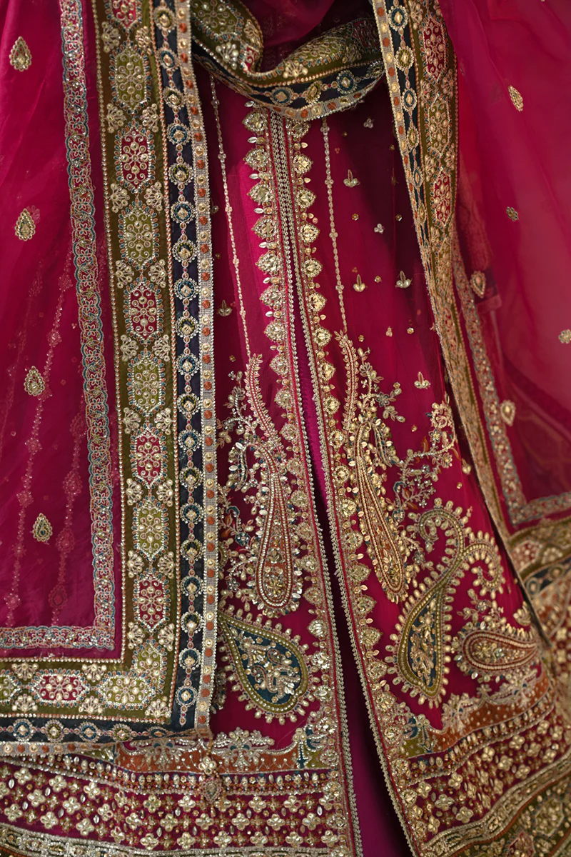 My Fashion Road Qalamkar Wedding Formals | Bridal Collection 2024 | RF-04 My Fashion Road Qalamkar Wedding Formals | Bridal Collection 2024 | RF-04