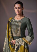 My Fashion Road Omtex Katharine Russian Designs Silk Partywear Ladies Suit | 5421 – D My Fashion Road Omtex Katharine Russian Designs Silk Partywear Ladies Suit | 5421 – D