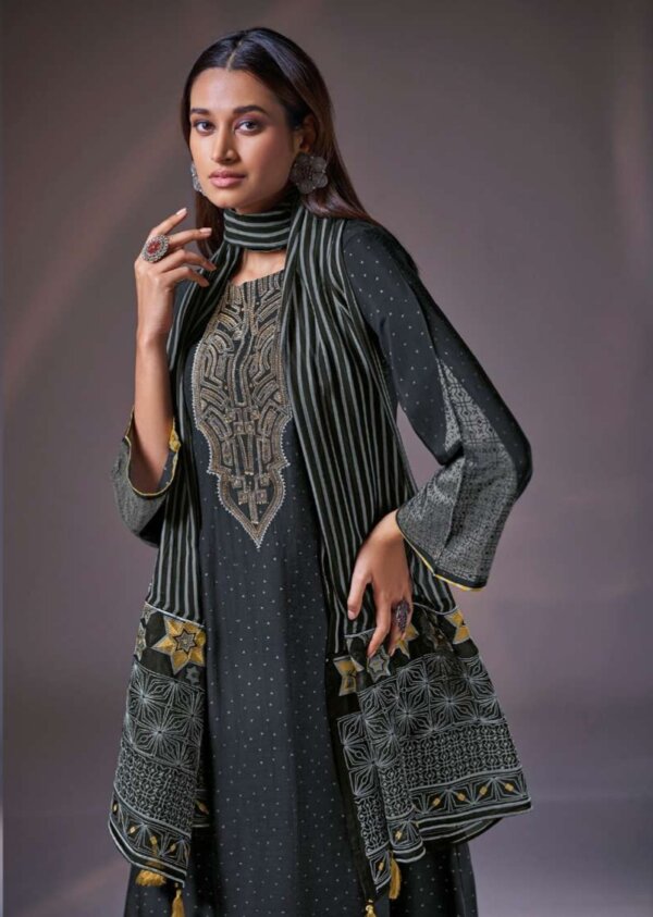 My Fashion Road Omtex Harriet Designer Silk Ladies Suit | 5401 – A