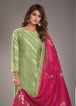 My Fashion Road Omtex Nikisha Exclusive Silk Jacquard Ladies Suit | 5751 – C My Fashion Road Omtex Nikisha Exclusive Silk Jacquard Ladies Suit | 5751 – C