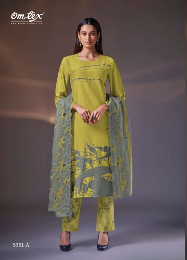 My Fashion Road Omtex Noriko Exclusive Fancy Ladies Suit | 5351 – A