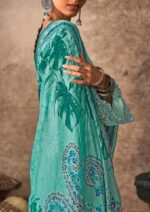 My Fashion Road Kimora Heer Malika Fancy Designer Work Muslin Suit | 9395