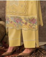 My Fashion Road Kimora Heer Malika Fancy Designer Work Muslin Suit | 9394