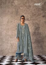 My Fashion Road Kimora Heer Mehbooba Exclusive Work Muslin Suit | 9381