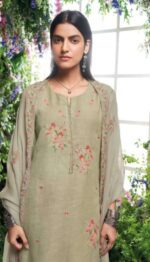 My Fashion Road Ganga Fashion Sharvi Fancy Linen Cotton Ladies Suit | C1975