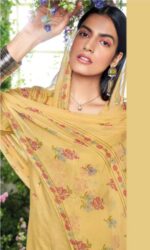 My Fashion Road Ganga Fashion Sharvi Fancy Linen Cotton Ladies Suit | C1977