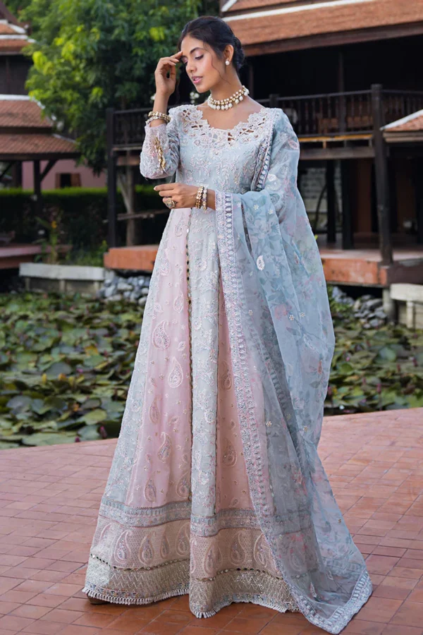 My Fashion Road Mushq Roohi Party Wear Unstitched Collection 2024 | Misha