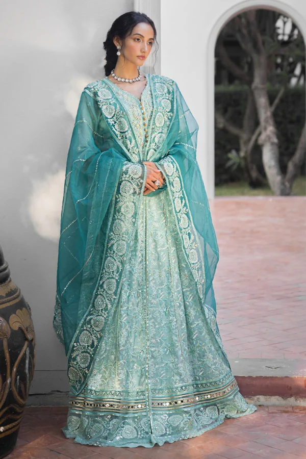 My Fashion Road Mushq Roohi Party Wear Unstitched Collection 2024 | Meera