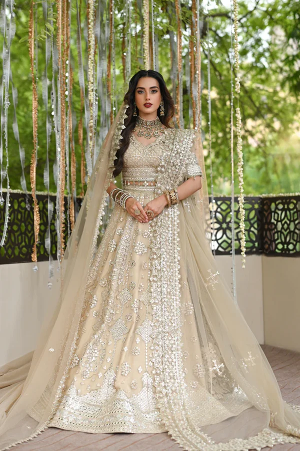 My Fashion Road Qalamkar Wedding Formals | Bridal Collection 2024 | RF-06