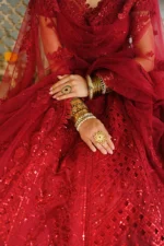 My Fashion Road Qalamkar Wedding Formals | Bridal Collection 2024 | RF-01 | Red Lehenga My Fashion Road Qalamkar Wedding Formals | Bridal Collection 2024 | RF-01 | Red Lehenga
