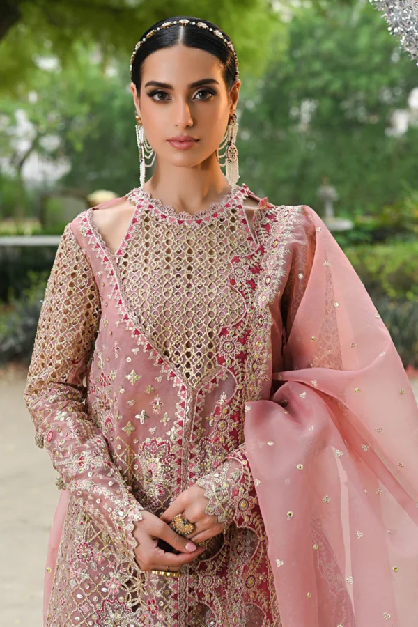 My Fashion Road Qalamkar Wedding Formals | Bridal Collection 2024 | RF-02