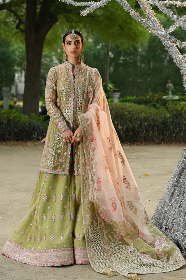 My Fashion Road Qalamkar Wedding Formals | Bridal Collection 2024 | RF-07