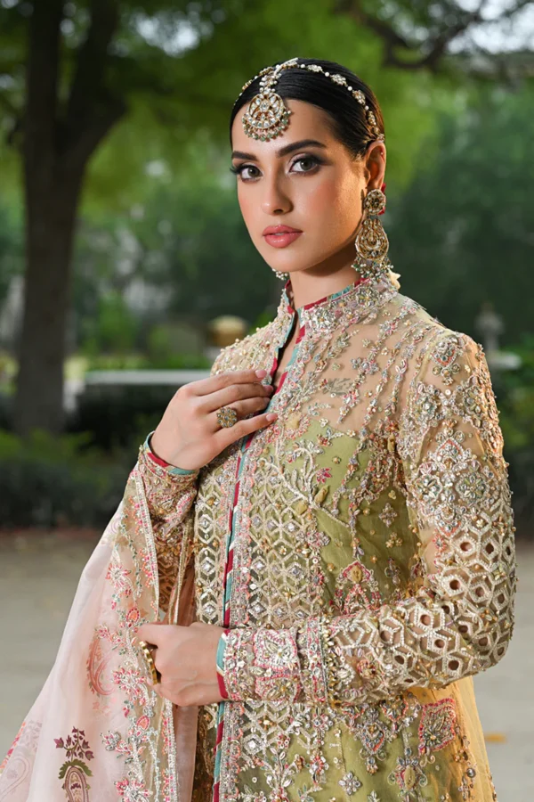 My Fashion Road Qalamkar Wedding Formals | Bridal Collection 2024 | RF-07