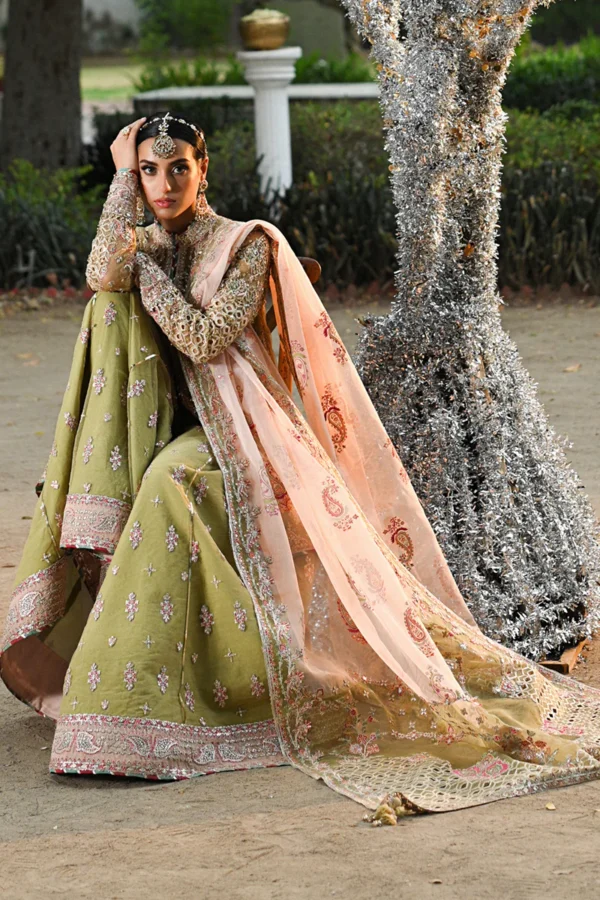 My Fashion Road Qalamkar Wedding Formals | Bridal Collection 2024 | RF-07