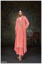 My Fashion Road Ganga Fashion Alina Fancy Woven Cotton Suit | S2673-B