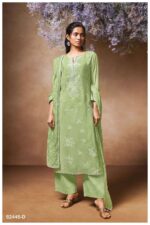 My Fashion Road Ganga Fashion Brook Excusive Bemberg Silk Suit  | S2445 – D