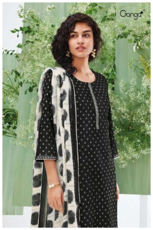 My Fashion Road Ganga Fashion Inaaya Exclusive Linen Cotton Suit | S2742 – F