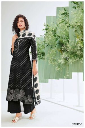 My Fashion Road Ganga Fashion Inaaya Exclusive Linen Cotton Suit | S2742 – F