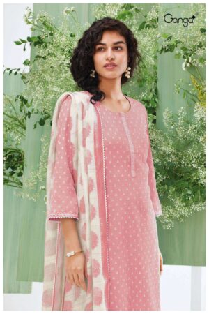 My Fashion Road Ganga Fashion Inaaya Exclusive Linen Cotton Suit | S2742 – B