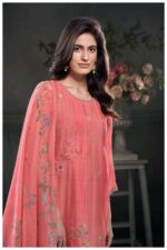 My Fashion Road Ganga Fashion Jessalyn Bemberg Silk Fancy Ladies Suit | S2779 – A