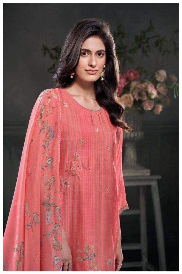 My Fashion Road Ganga Fashion Jessalyn Bemberg Silk Fancy Ladies Suit | S2779 – A