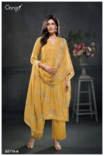 My Fashion Road Ganga Fashion Jessalyn Bemberg Silk Fancy Ladies Suit | S2779 – B